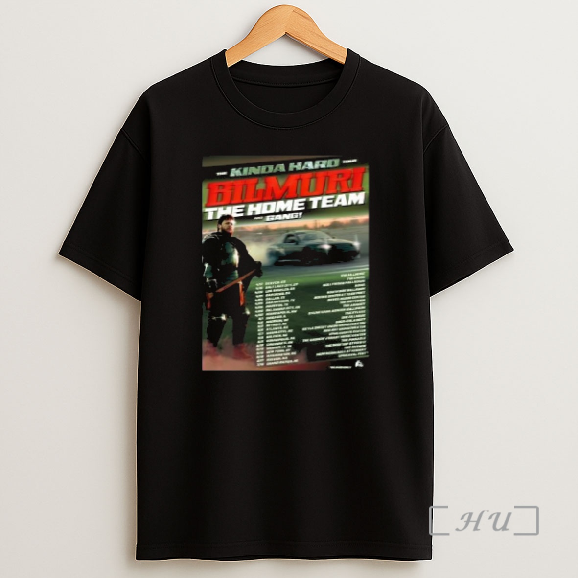 Officials Bilmuri The Home Team And Gang The Kinda Hard Tour 2026 Circle Black Shirt Sweatshirt Tee