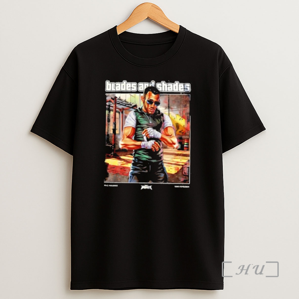 Officials Blades And Shades Tony Ferguson Shirt Sweatshirt Tee