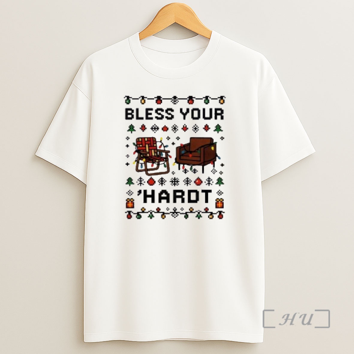 Officials Bless Your Hardt Ugly Christmas Sweat Premium Shirt Sweatshirt Tee