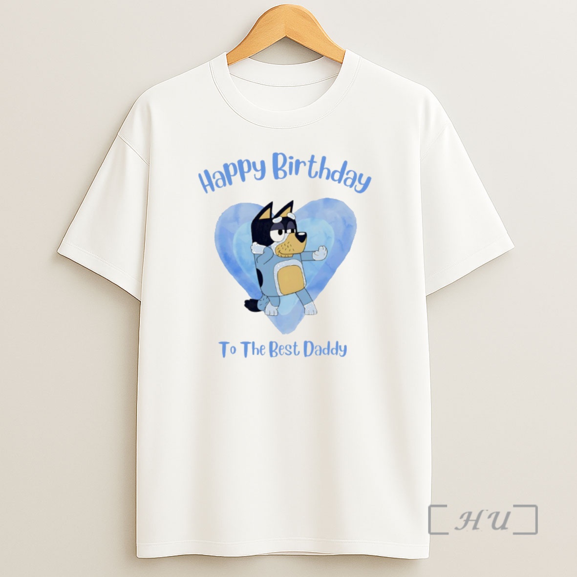 Officials Bluey Dad Happy Birthday To The Best Daddy Shirt Sweatshirt Tee
