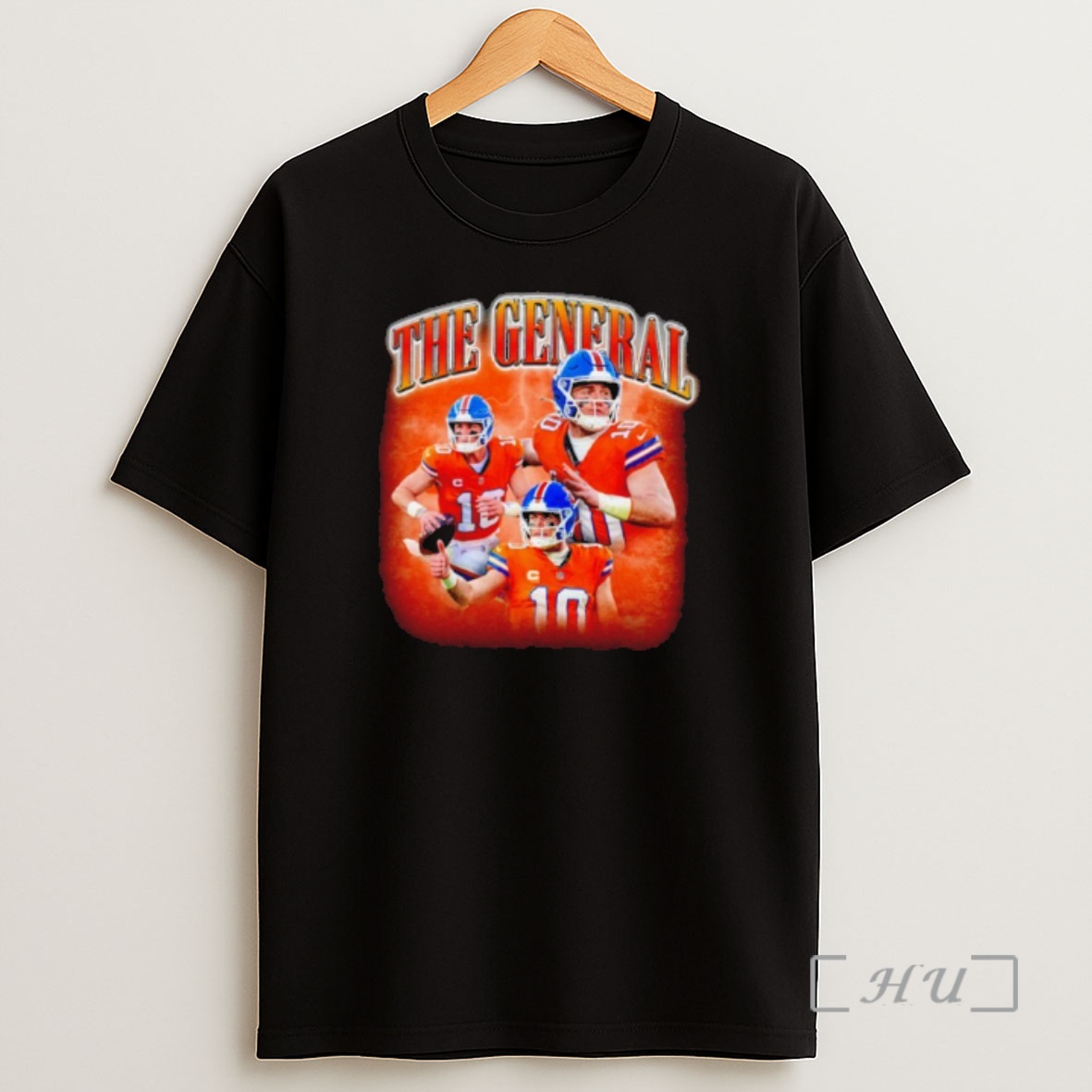 Officials Bo Nix Denver Broncos Nfl The General Graphic Shirt Sweatshirt Tee