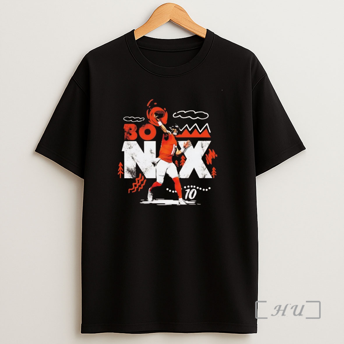 Officials Bo Nix Rock Out Rookie Denver Broncos Chriast Premium Shirt Sweatshirt Tee