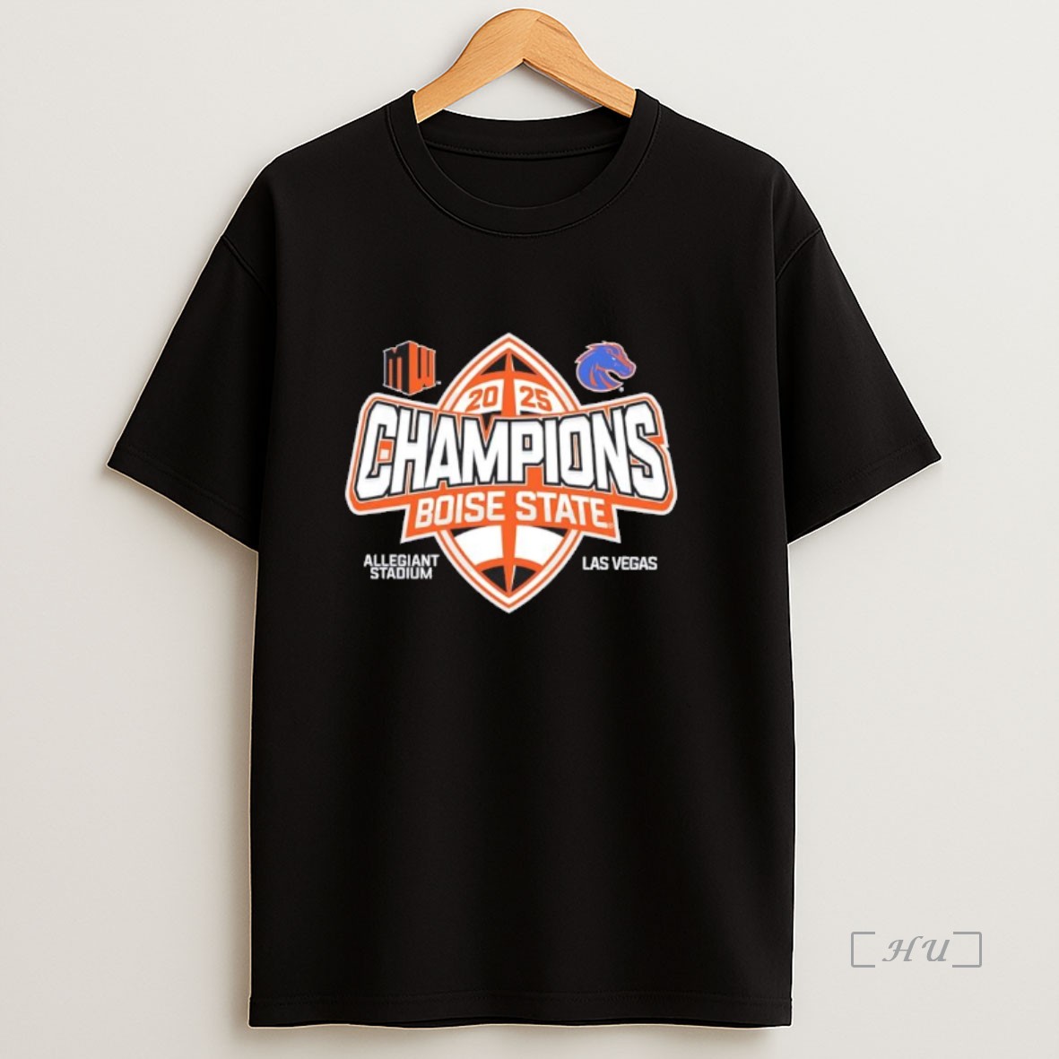 Officials Boise State Broncos 2025 Mountain West Football Champions Premium Shirt Sweatshirt Tee