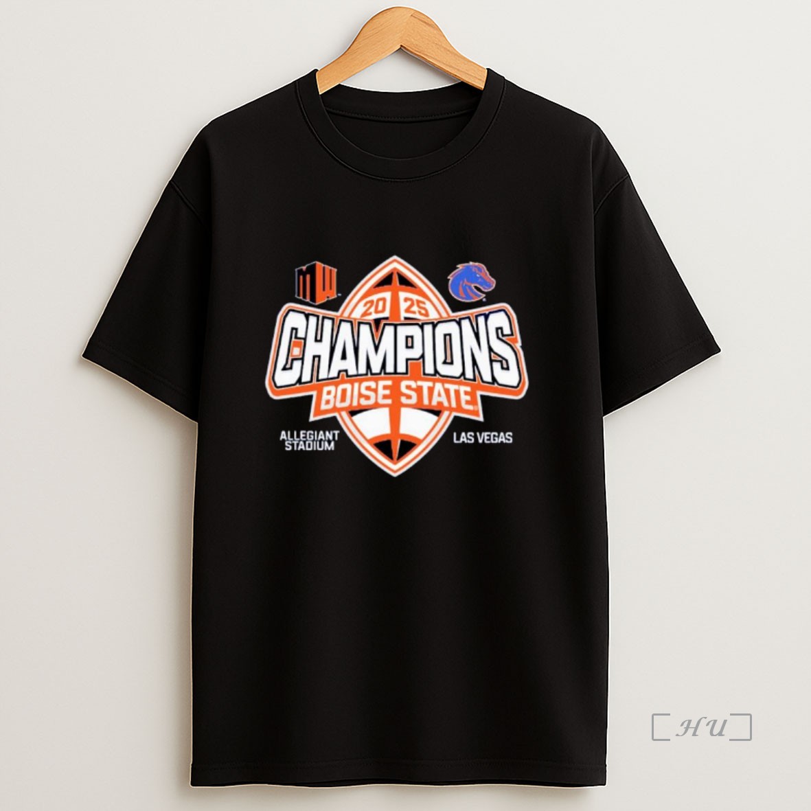 Officials Boise State Broncos 2025 Mountain West Football Champions Ornaments Premium Shirt Sweatshirt Tee