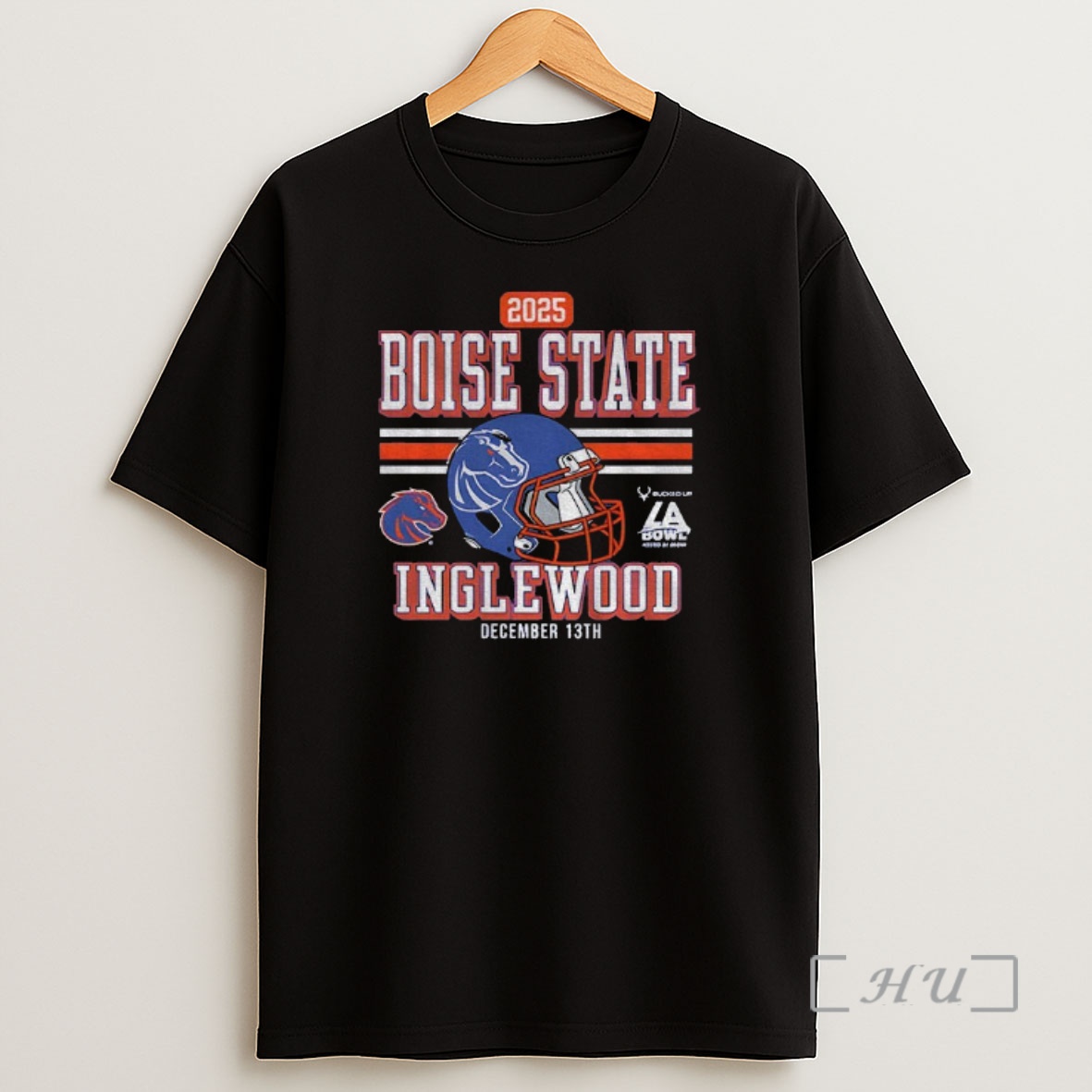 Officials Boise State Broncos Football 2025 La Bowl Inglewood December 13th Logo Shirt Sweatshirt Tee