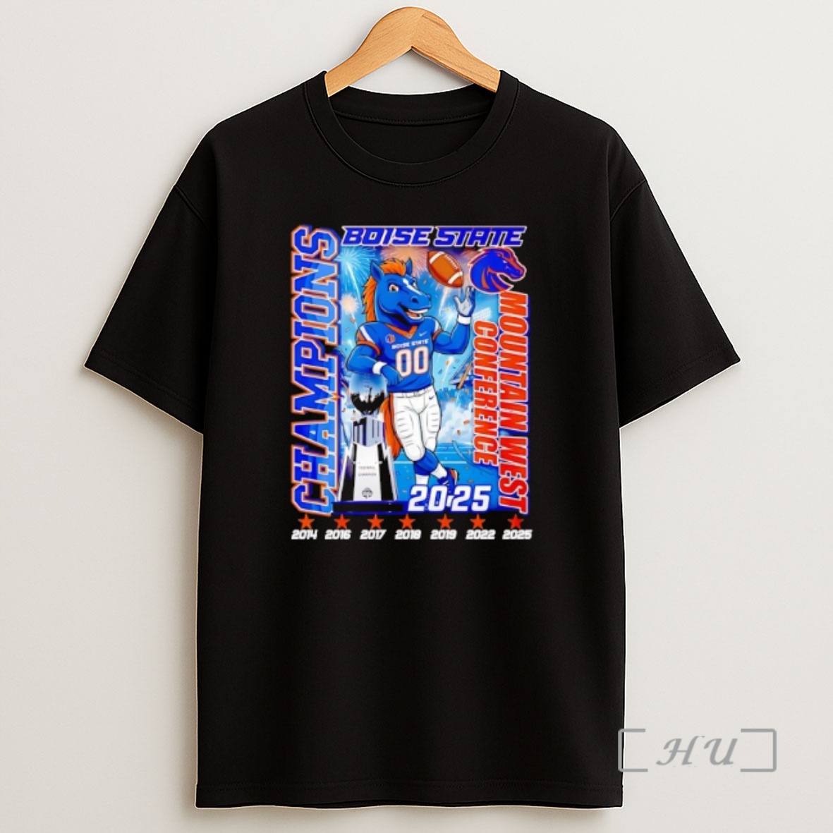 Officials Boise State Broncos Mountain West Conference Champions 2025 Shirt Sweatshirt Tee