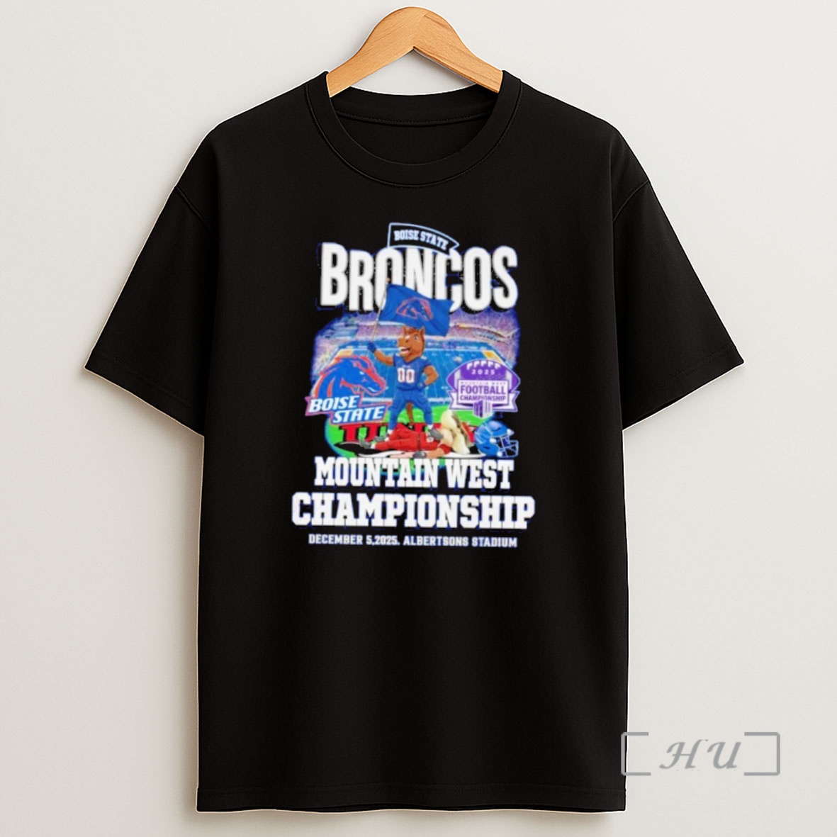Officials Boise State Broncos Mountain West Conference Championship 2025 Beat Unlv Premium Shirt Sweatshirt Tee