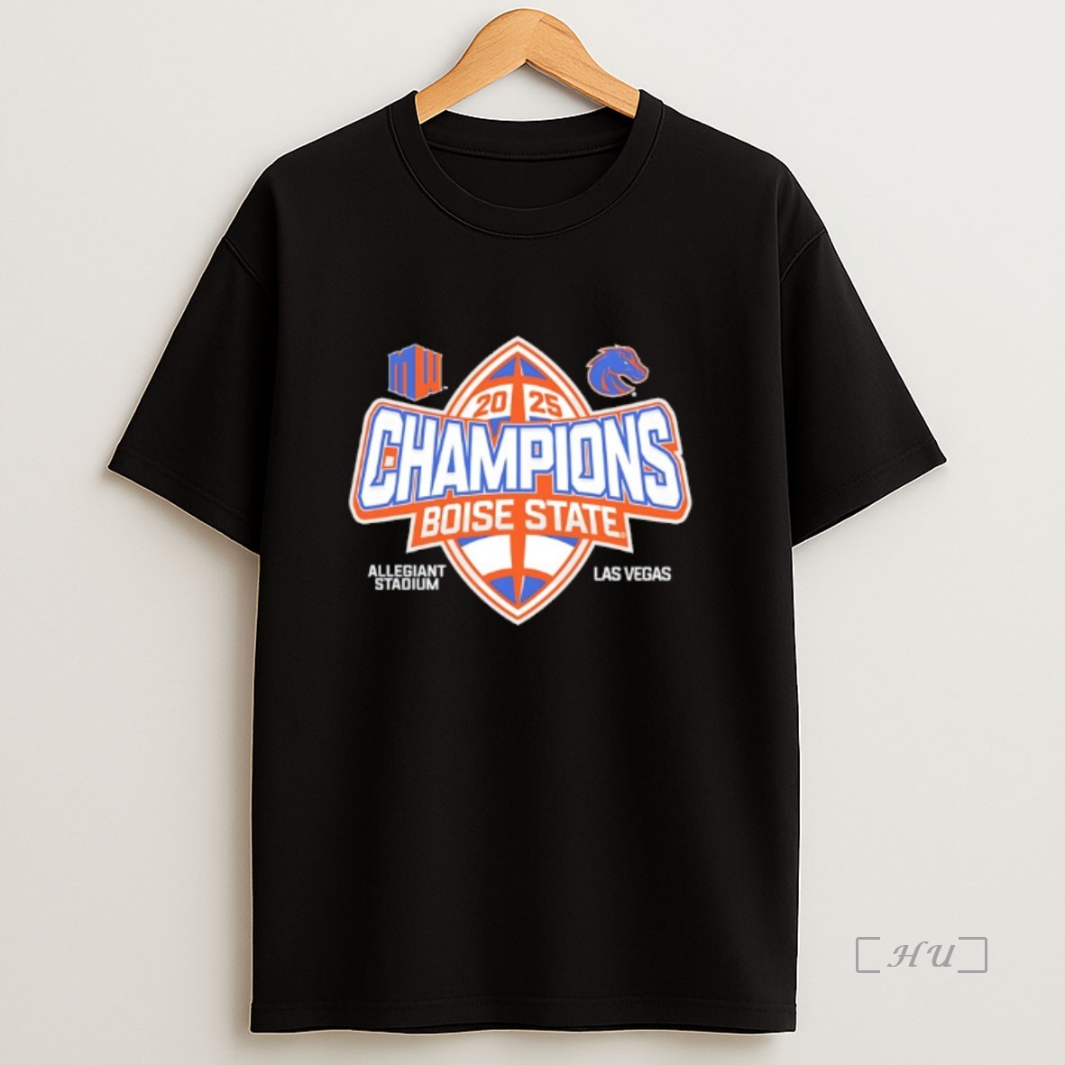 Officials Boise State Broncos Mountain West Football Champions 2025 Premium Shirt Sweatshirt Tee