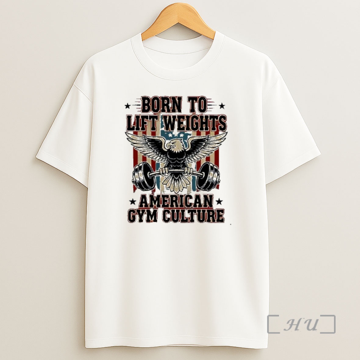 Officials Born To Lift Weights American Gym Culture Graphic Shirt Sweatshirt Tee
