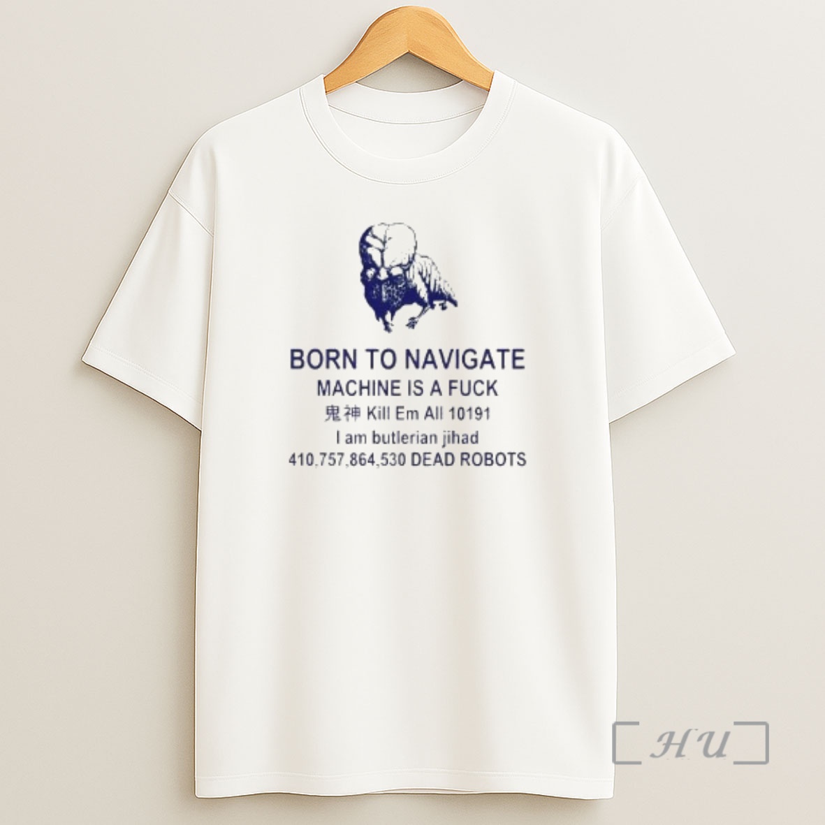 Officials Born To Navigate Machine Is A Fuck Kill Em All Dead Robots Circle White Premium Shirt Sweatshirt Tee