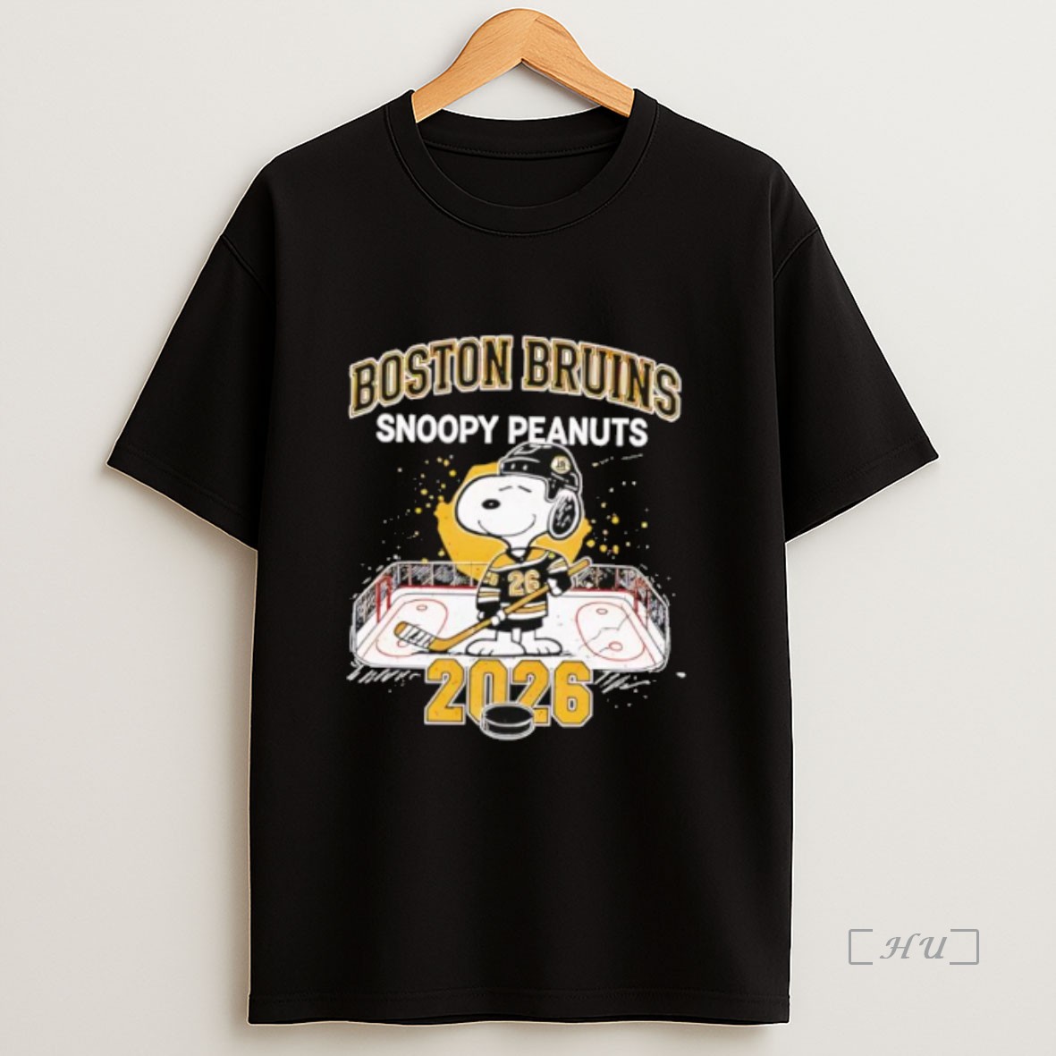 Officials Boston Bruins Snoopy Peanuts 2026 Shirt Sweatshirt Tee