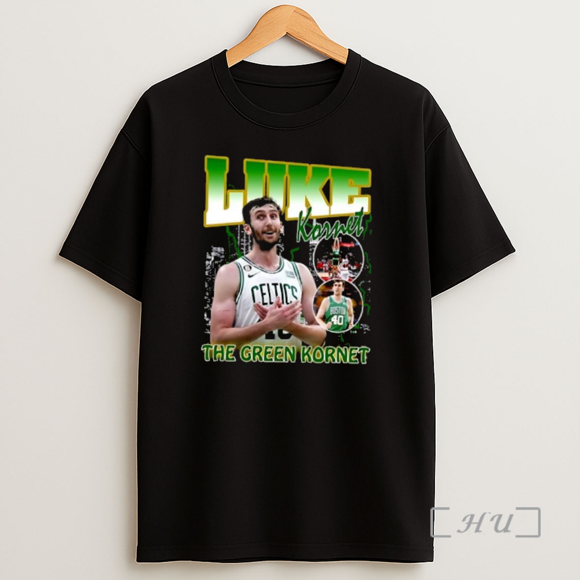 Officials Boston Celtics Luke Kornet The Green Kornet Shirt Sweatshirt Tee