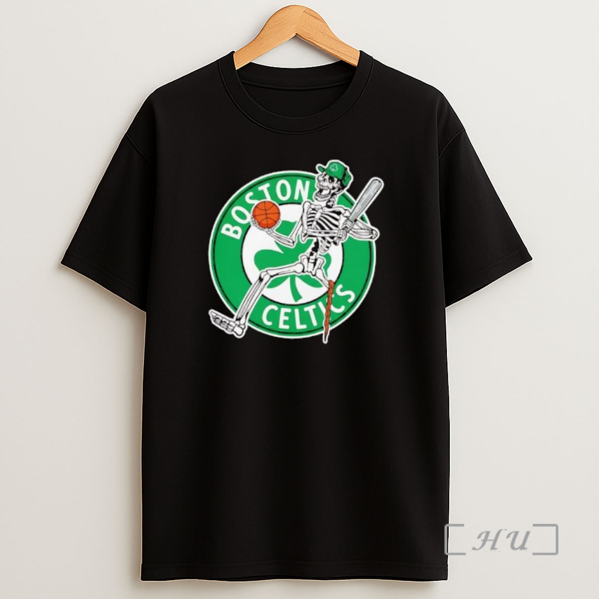 Officials Boston Celtics Skeleton Player Shirt Sweatshirt Tee