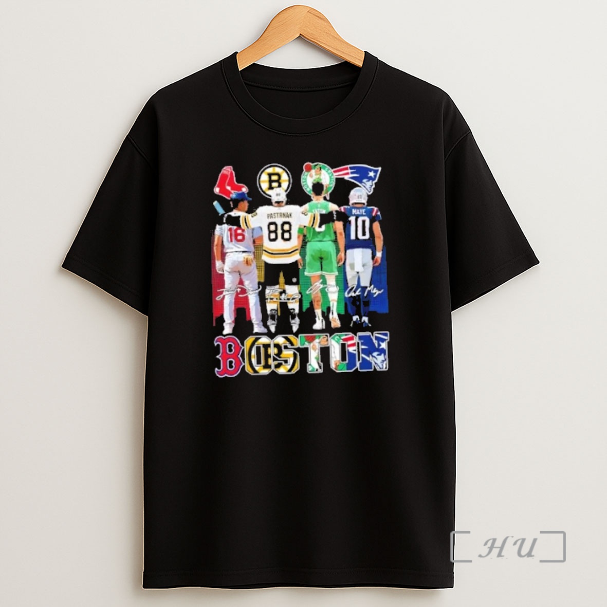 Officials Boston City Sports Teams Legends Skyline Signatures Premium Shirt Sweatshirt Tee