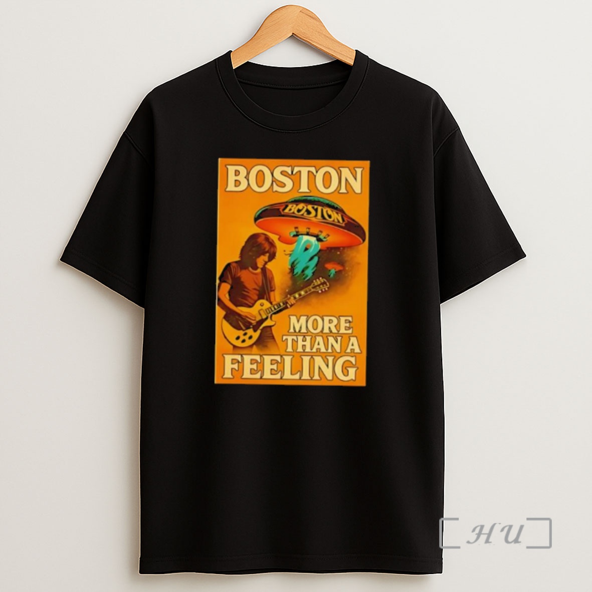 Officials Boston More Than A Feeling Photo Retro Band Shirt Sweatshirt Tee