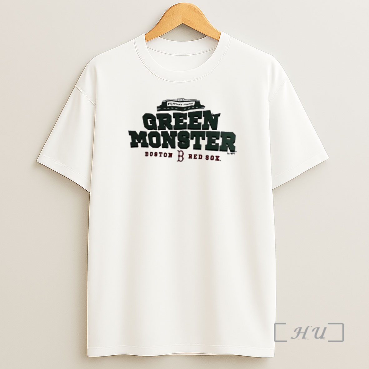 Officials Boston Red Sox Green Monster Graphic Shirt Sweatshirt Tee