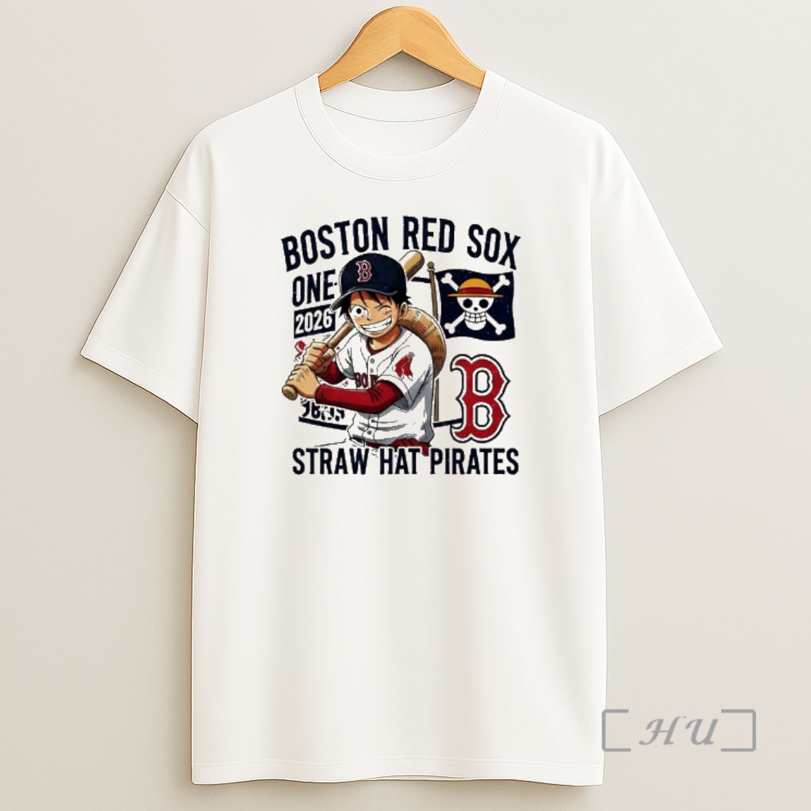 Officials Boston Red Sox One Piece 2026 Luffy Straw Hat Pirates Shirt Sweatshirt Tee