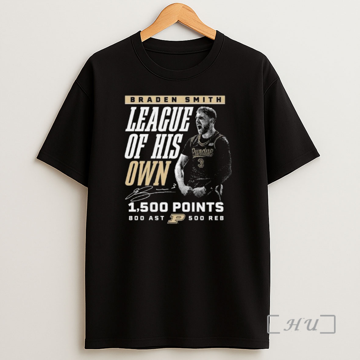 Officials Braden Smith League Of His Own 1500 Points 800 Ast 500 Reb Signature Shirt Sweatshirt Tee