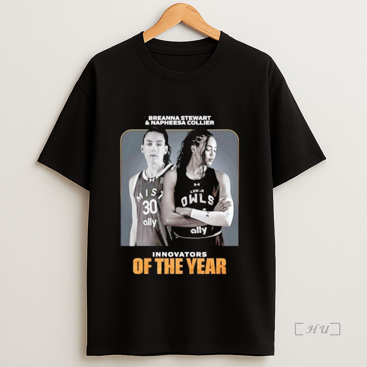 Officials Breanna Stewart And Napheesa Collier Innovators Of The Year Shirt Sweatshirt Tee