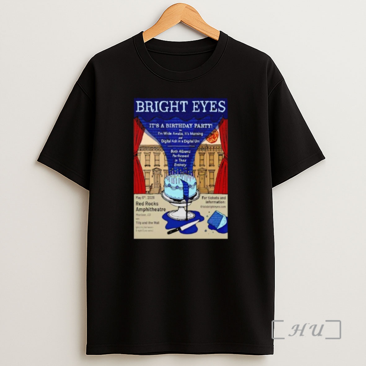 Officials Bright Eyes May 6 2026 Red Rocks Amphitheater Morrison Co Shirt Sweatshirt Tee