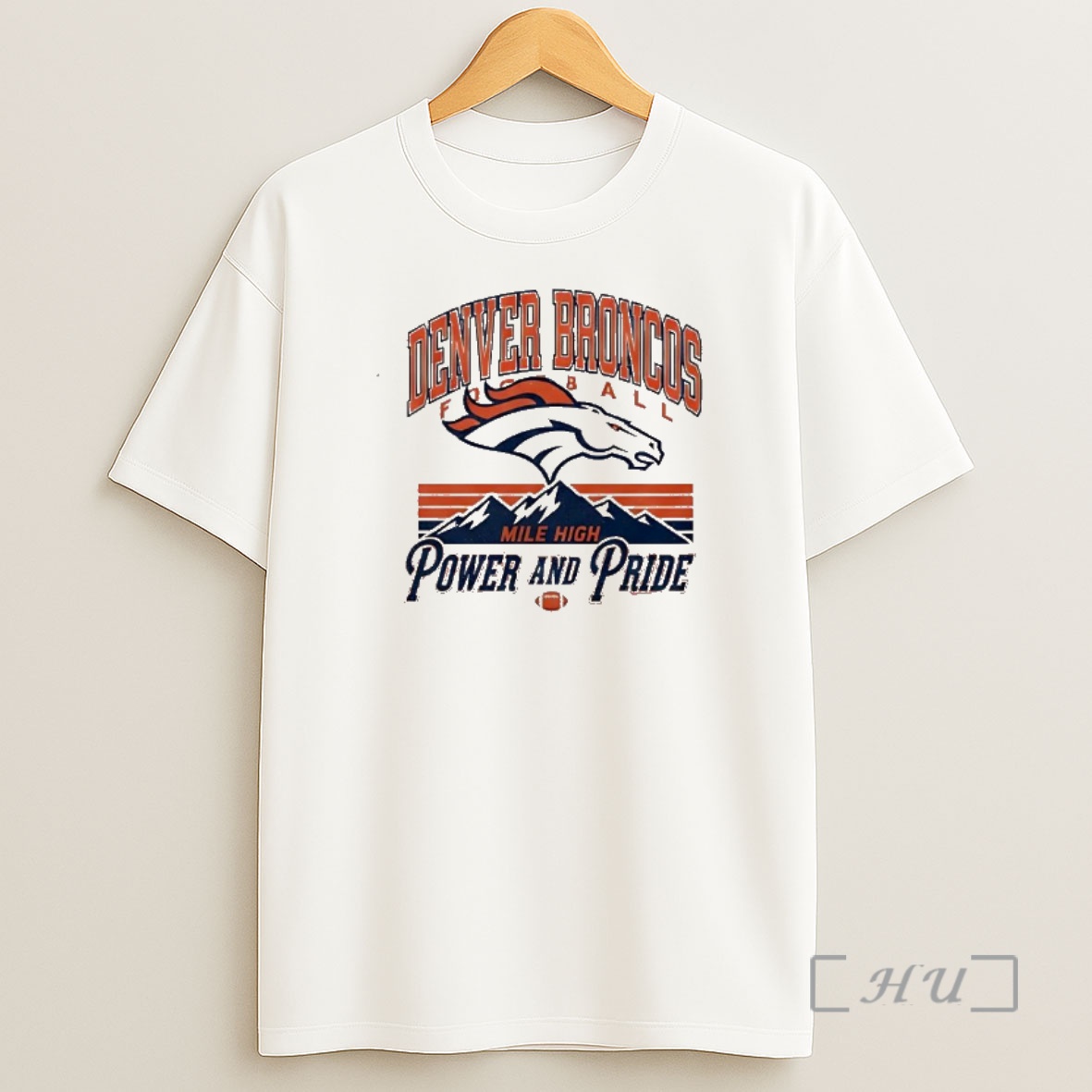 Officials Broncos Football Mile High Power And Pride Shirt Sweatshirt Tee