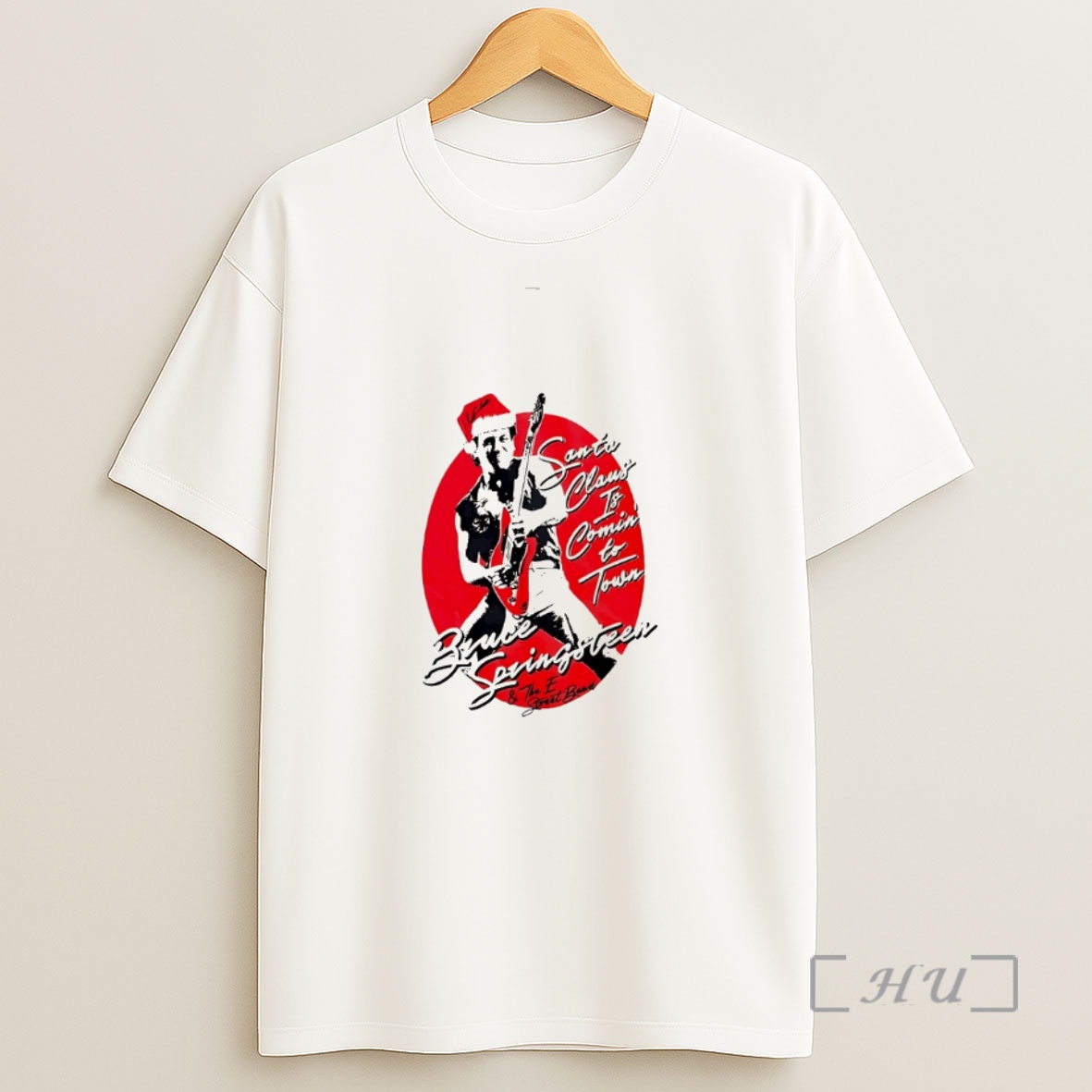 Officials Bruce Springsteen Santa Claus Is Coming To Town Premium Shirt Sweatshirt Tee