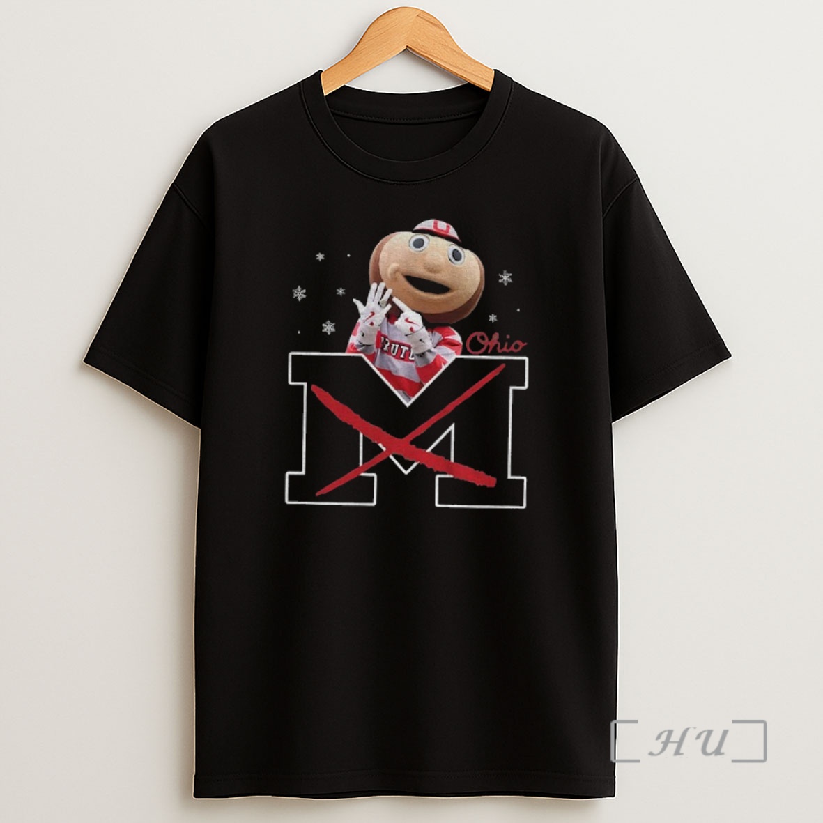 Officials Brutus Buckeye Ohio State Snow Vs Michigan Wolverines Football Erase M Shirt Sweatshirt Tee