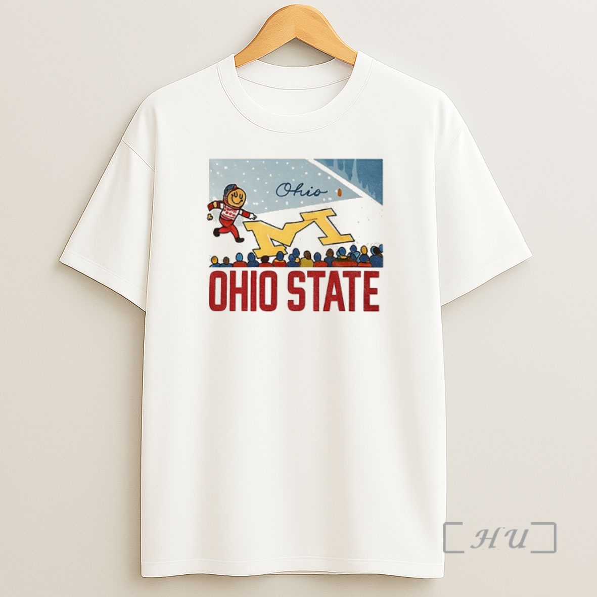 Officials Brutus Ohio State Snow Fan Football Funny Art Shirt Sweatshirt Tee