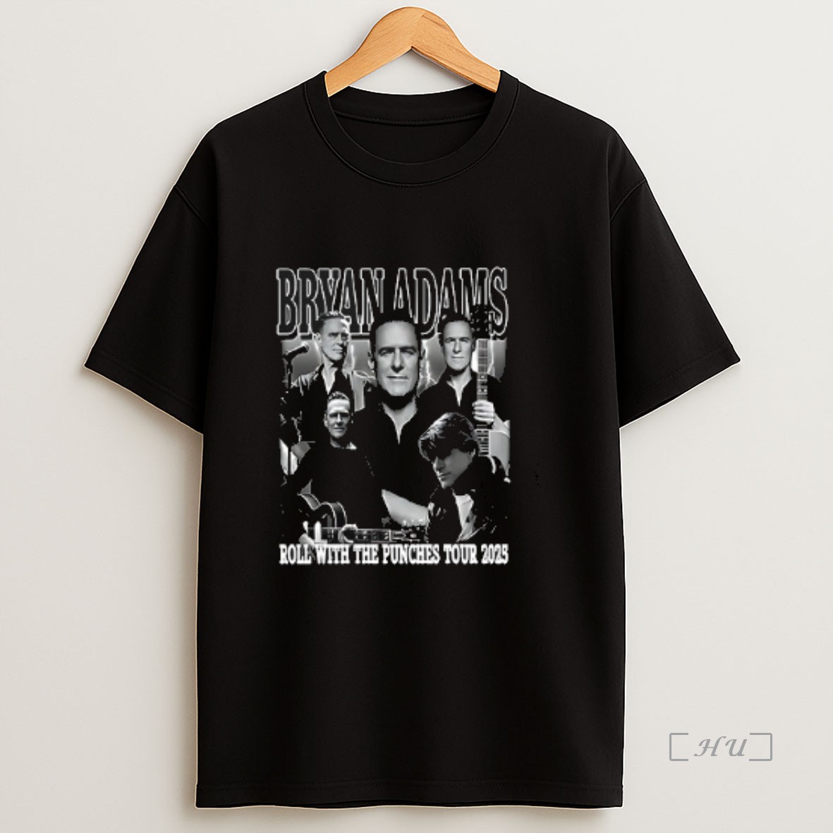 Officials Bryan Adams Roll Will The Punches Tour 2025 Graphic Dates Schedule Double Sided Graphic Premium Shirt Sweatshirt Tee