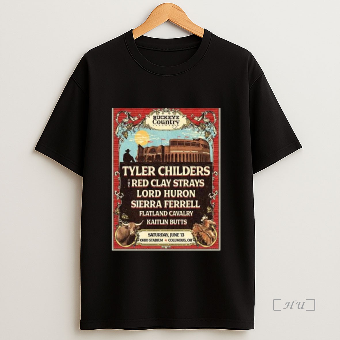 Officials Buckeye Country Superfest Full Lineup In Columbus Ohio At Ohio Stadium On June 13 2026 Long Sleve Shirt Sweatshirt Tee