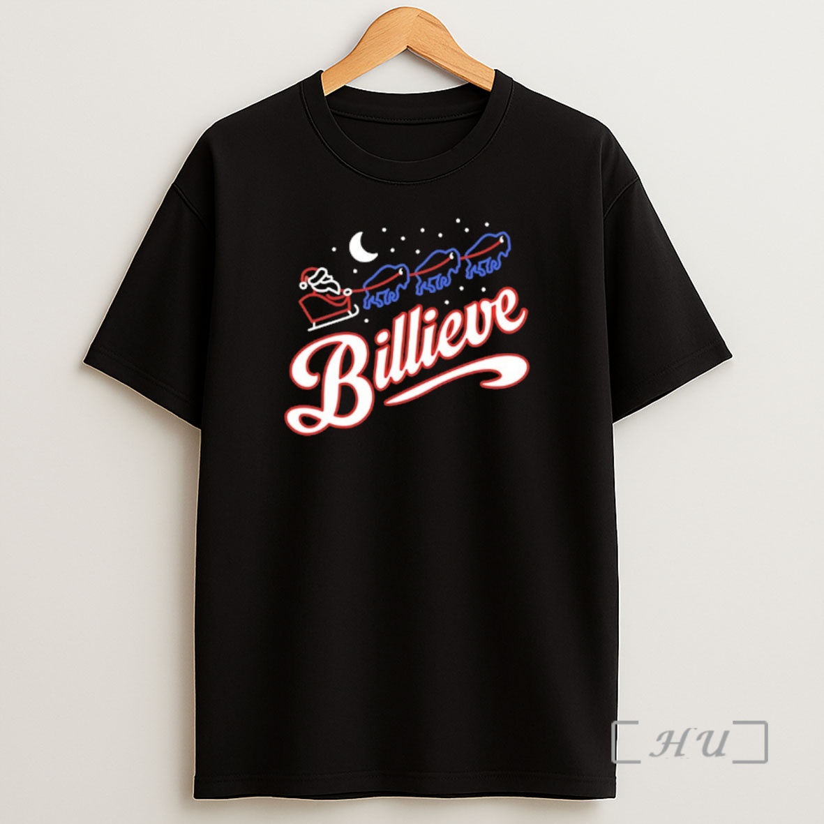 Officials Buffalo Bills Billieve Santa Sleigh Premium Shirt Sweatshirt Tee