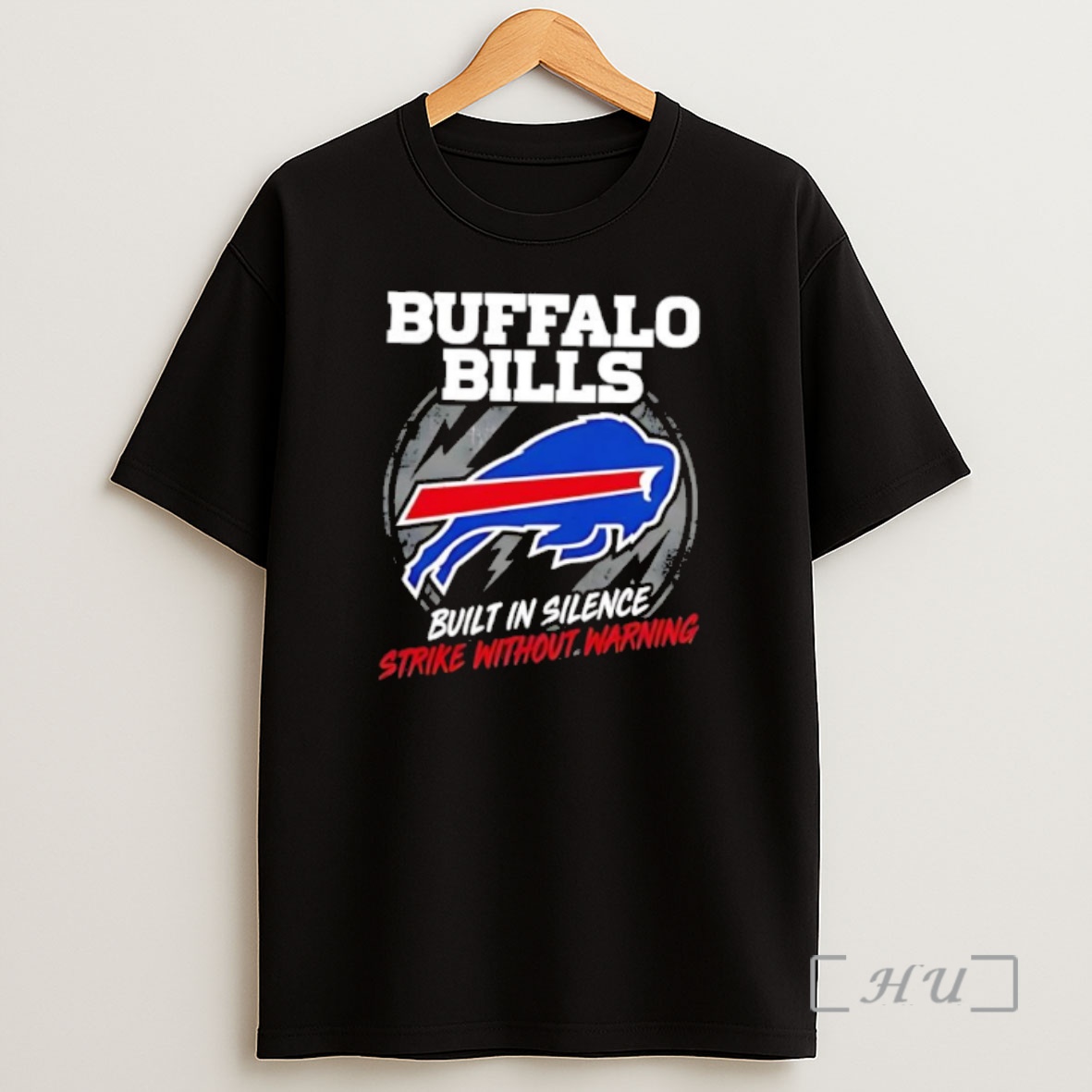 Officials Buffalo Bills Built In Silence Strike Without Warning Graphic Shirt Sweatshirt Tee