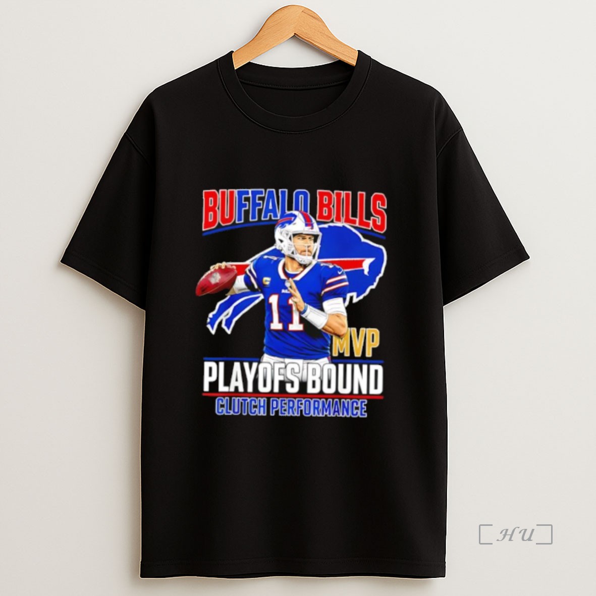 Officials Buffalo Bills Playoffs Bound Josh Allen Mvp Clutch Performance Shirt Sweatshirt Tee