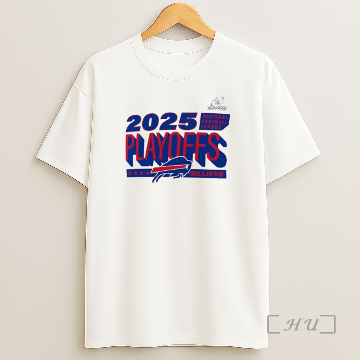 Officials Buffalo Bills Billieve 2025 Nfl Playoffs Double Sided Graphic Shirt Sweatshirt Tee