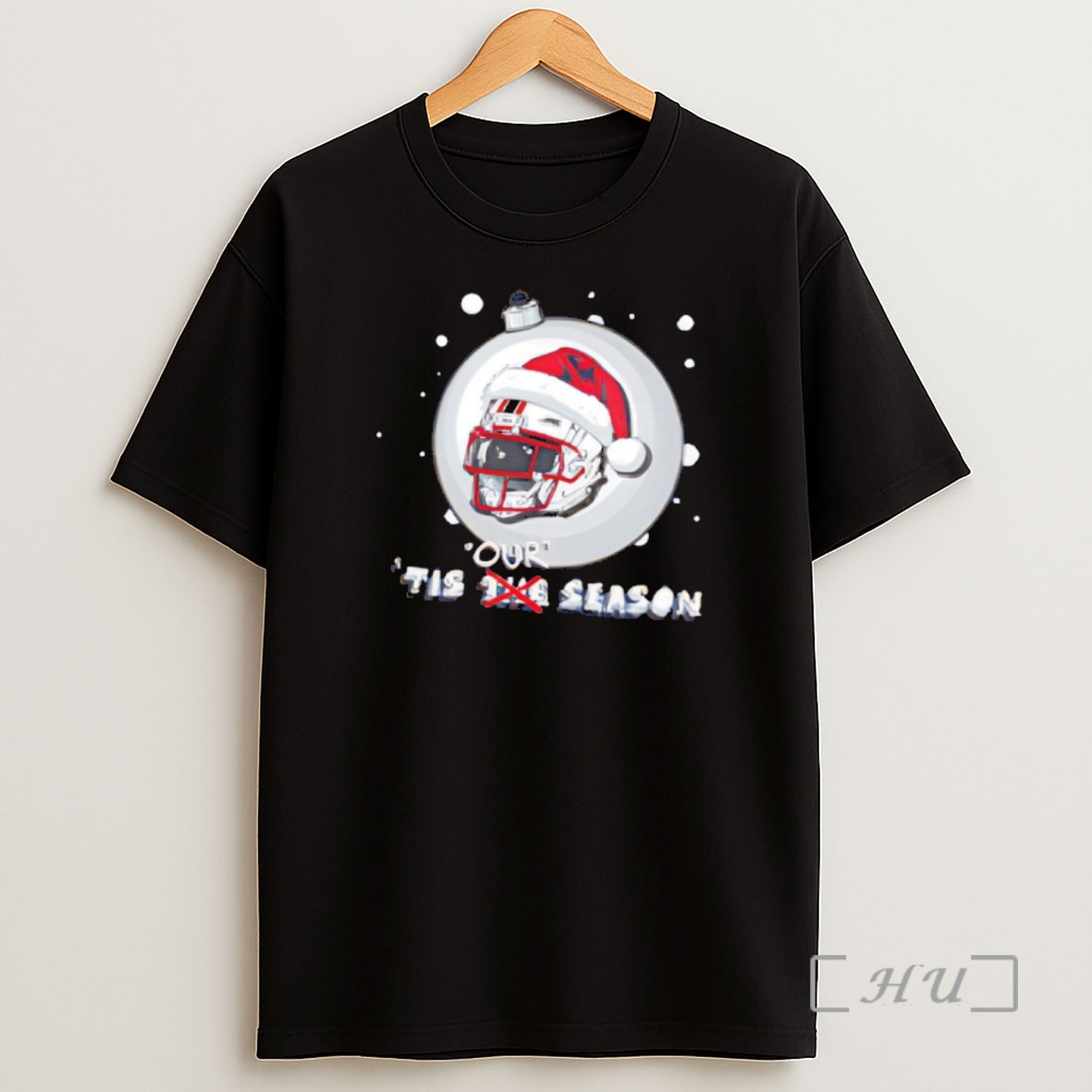 Officials Buffalo Bills Helmet Santa Tis Our Season Nfl Christmas Premium Shirt Sweatshirt Tee