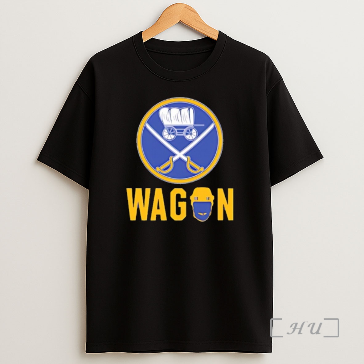 Officials Buffalo Sabres Nhl Hockey Wagon Logo Shirt Sweatshirt Tee