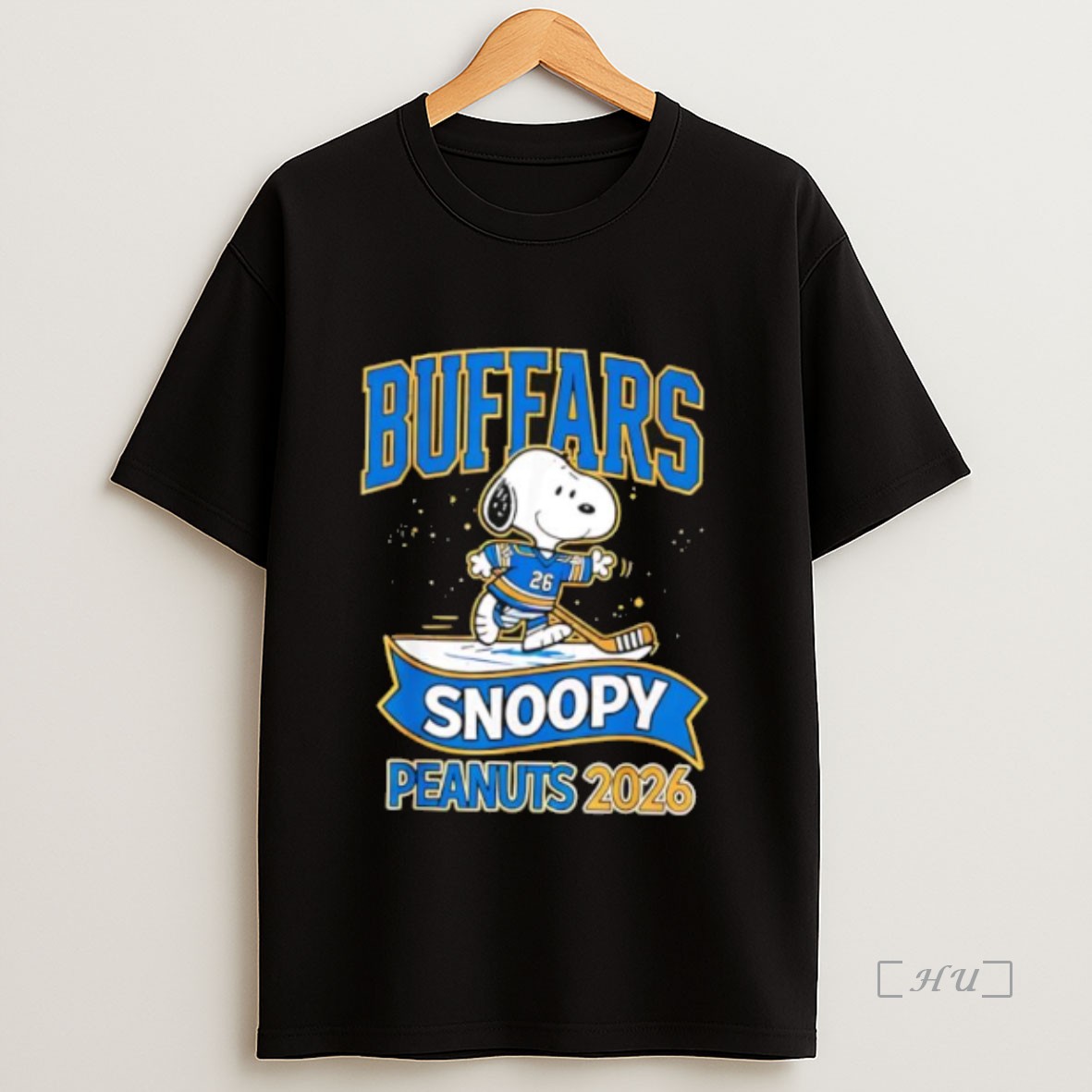 Officials Buffalo Sabres Snoopy Peanuts 2026 Shirt Sweatshirt Tee
