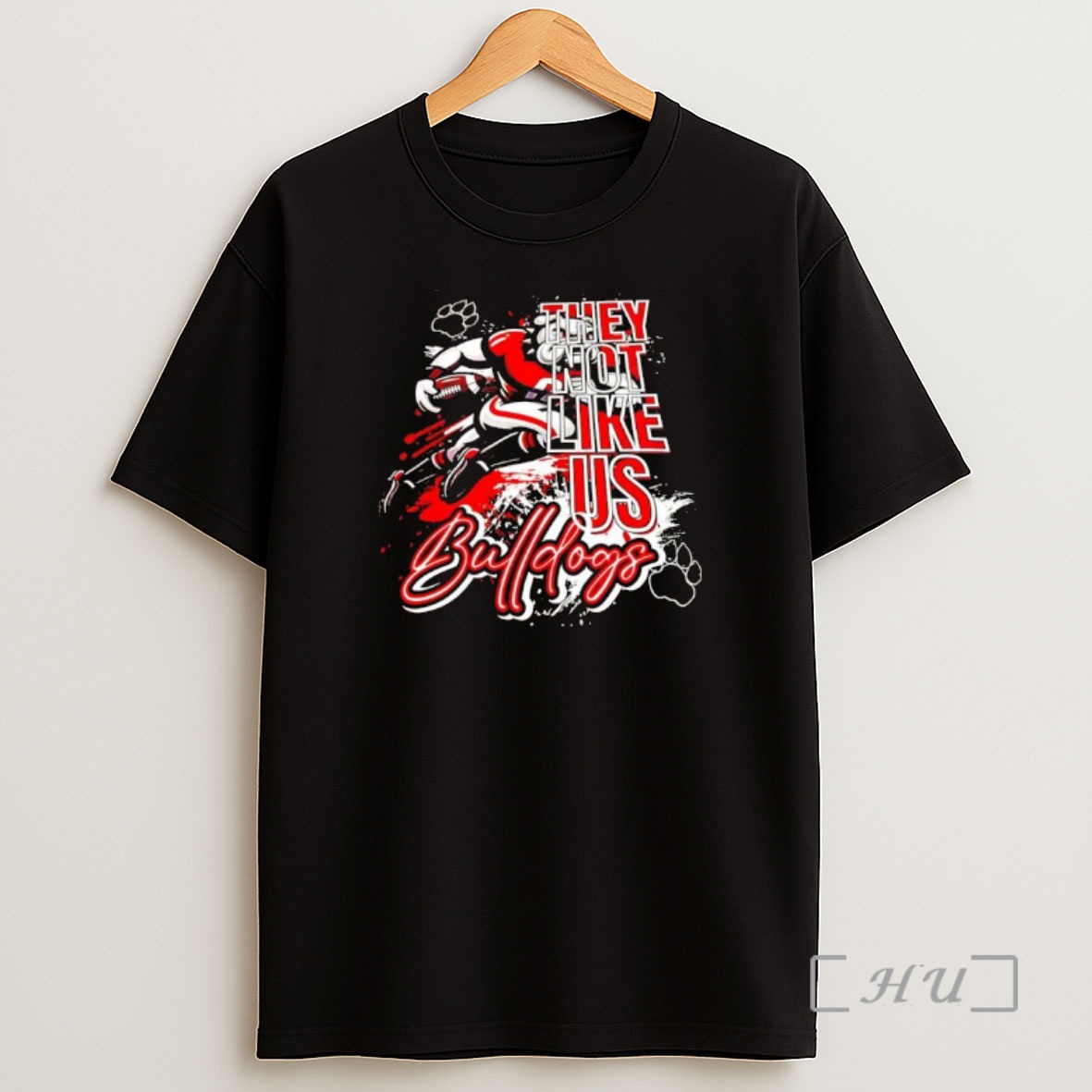 Officials Bulldogs They Not Like Us Shirt Sweatshirt Tee