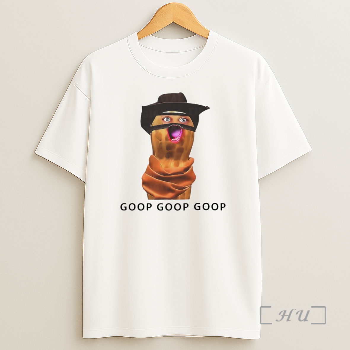 Officials Bungulator Cowboy The Burnt Peanut Goop Goop Goop Meme Premium Shirt Sweatshirt Tee