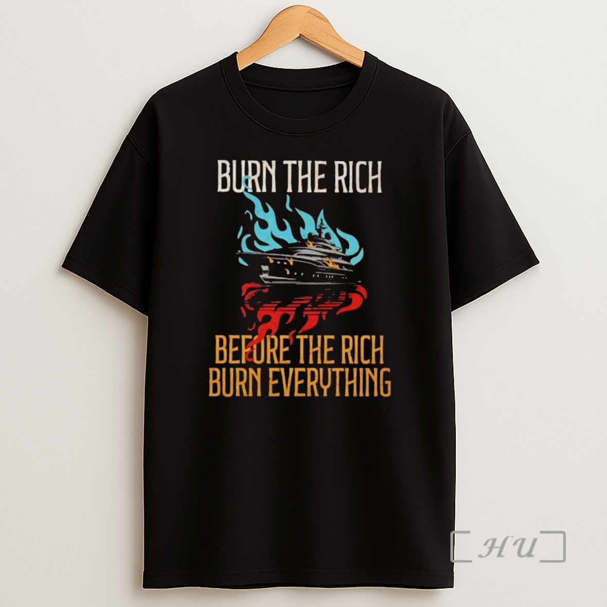 Officials Burn The Rich Before The Rich Burn Everything Premium Shirt Sweatshirt Tee