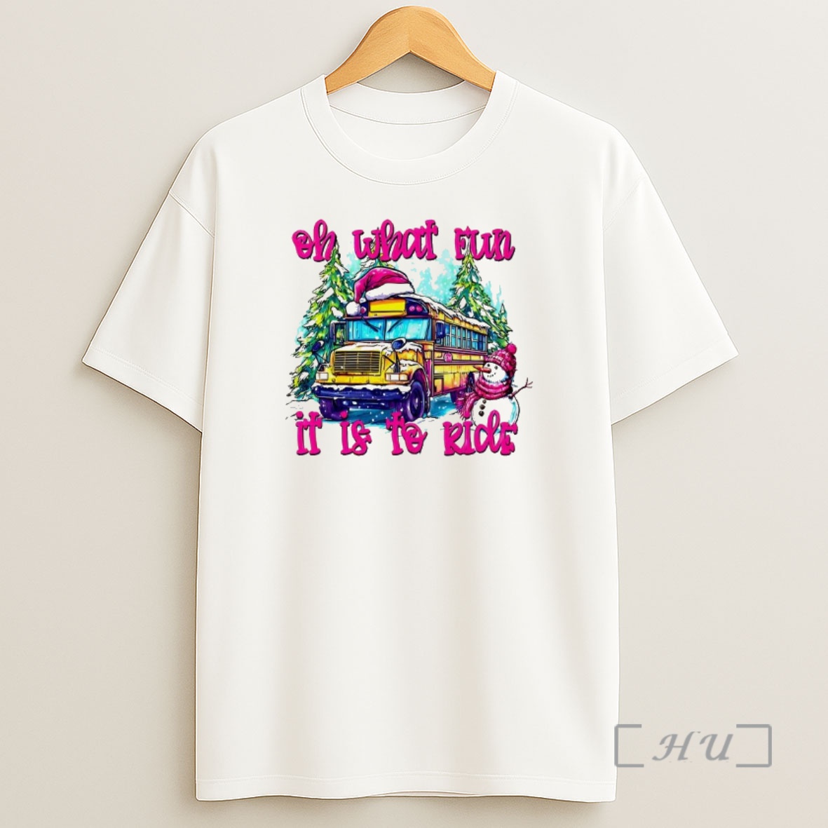 Officials Bus School Oh What Fun It Is To Ride Christmas Premium Shirt Sweatshirt Tee