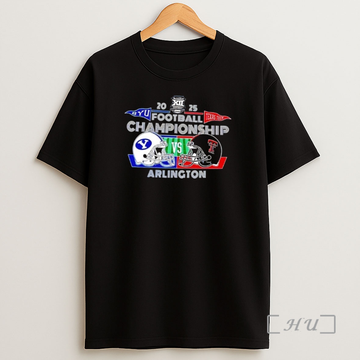 Officials Byu Cougars Vs Texas Tech Red Raiders 2025 Football Championship Arlingtom Premium Shirt Sweatshirt Tee