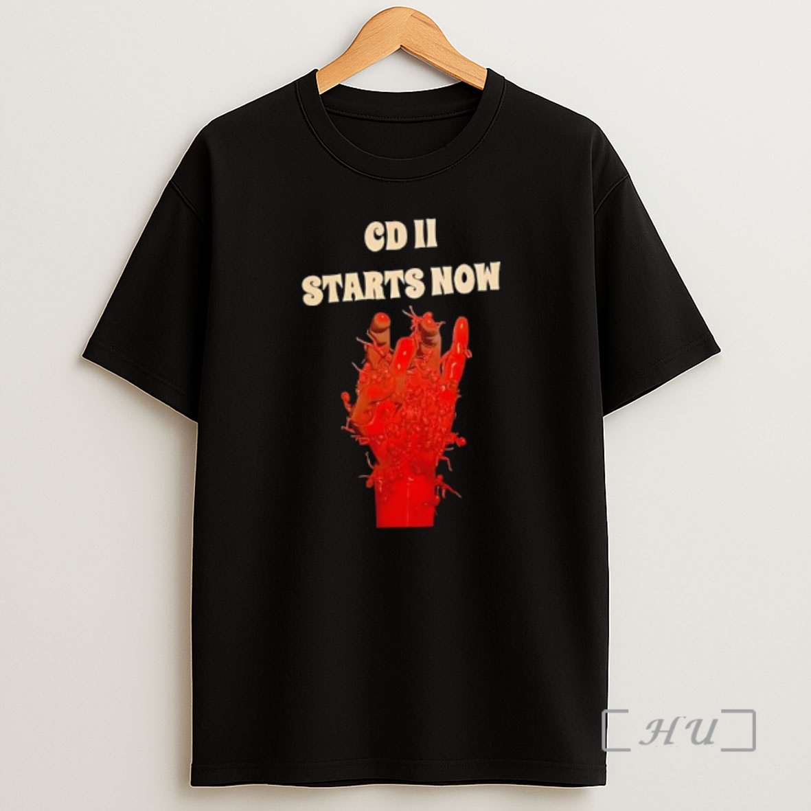 Officials Cd Ii Starts Now Bloodied Hand Covered Premium Shirt Sweatshirt Tee