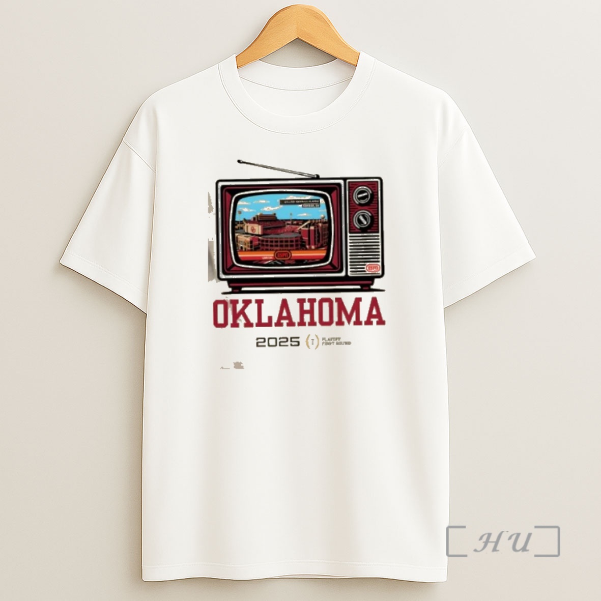Officials Cfp Playoff First Round 25 26 Oklahoma Tv Stadium Shirt Sweatshirt Tee