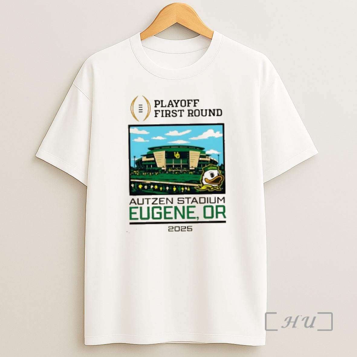 Officials Cfp Playoff First Round 25 26 Oregon 1st Round Live From Autzen Stadium Shirt Sweatshirt Tee