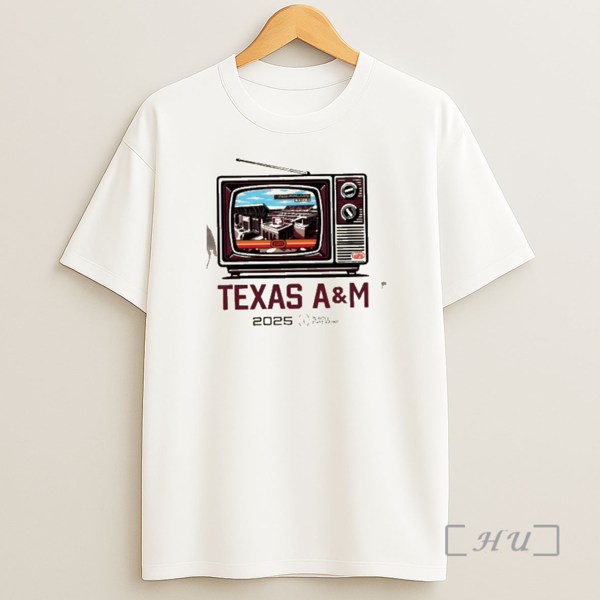 Officials Cfp Playoff First Round 25 26 Texas Am Aggies Tv Stadium Shirt Sweatshirt Tee