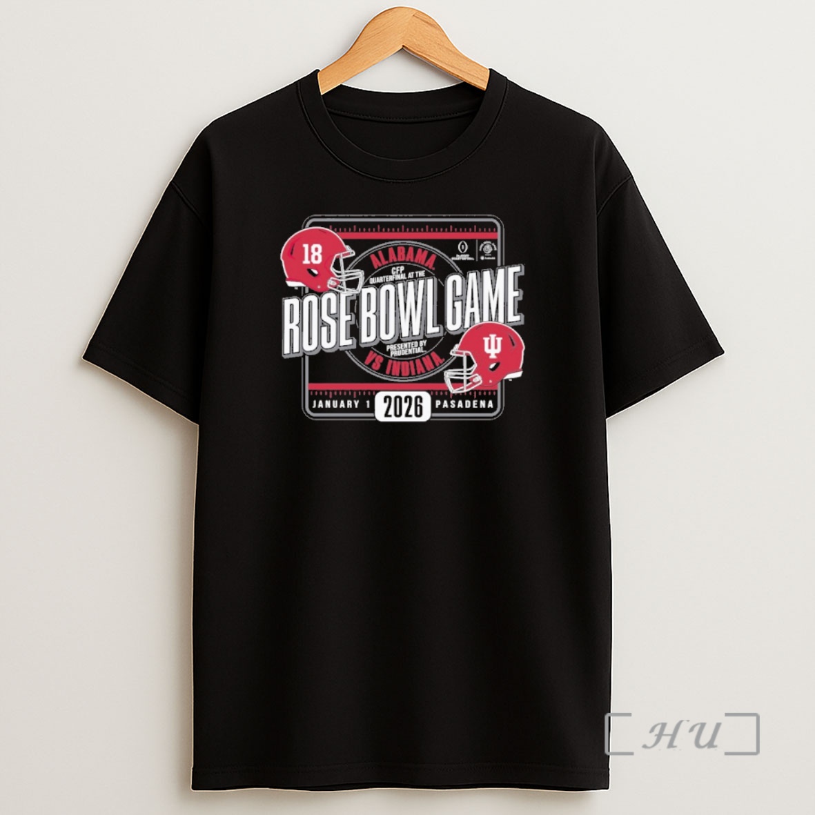 Officials Cfp Quarterfinal At The Alabama Crimson Tide Vs Indiana Hoosiers Football Helmet Rose Bowl Presented By Prudential Game January 1 2016 Pasadena Shirt Sweatshirt Tee