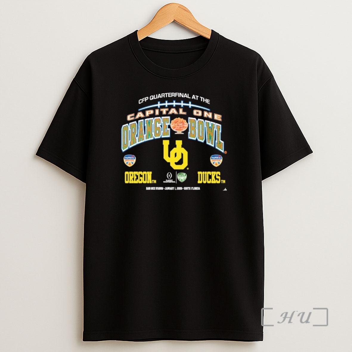 Officials Cfp Quarterfinal At The Capital One Orange Bowl Oregon Ducks January 1 Hard Rock Stadium South Florida Shirt Sweatshirt Tee