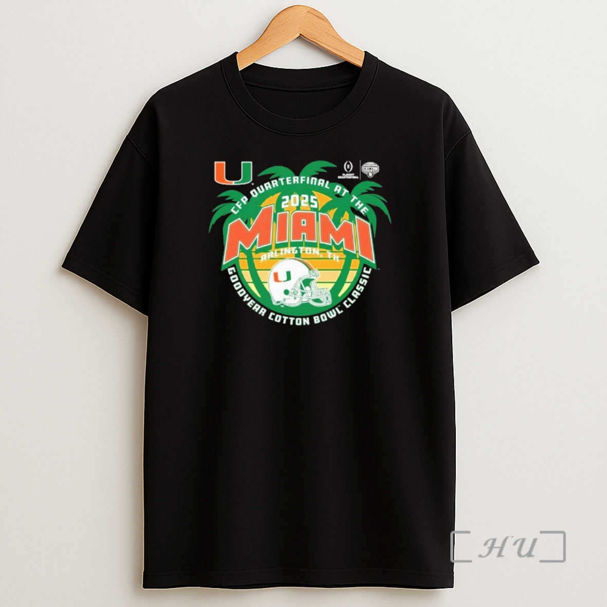 Officials Cfp Quarterfinals Miami Hurricanes December 31 2025 Arlington The Cotton Bowl Classic Shirt Sweatshirt Tee