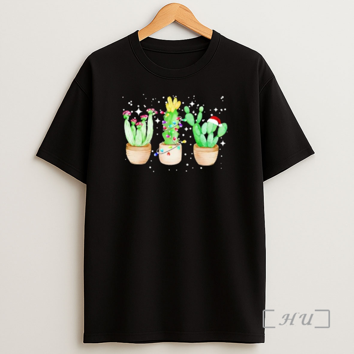 Officials Cactus Christmas Tree Lights Ugly Pajama Decor Premium Shirt Sweatshirt Tee